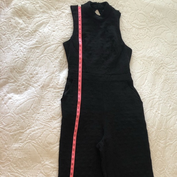 2xHP! Anthropologie Wide Leg Jacquard Jumpsuit NWT Women’s Size Small - Picture 9 of 14